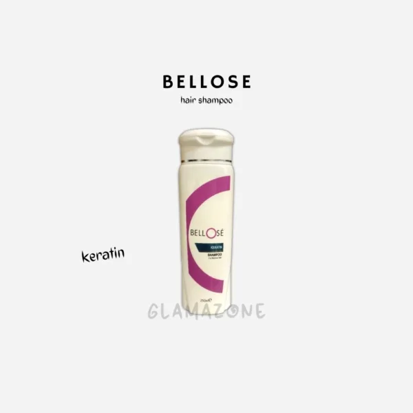 Bellose Hair Shampoo - Keratin - For Normal Hair - 210ML