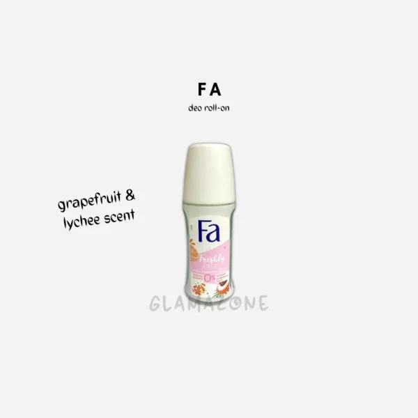 Fa Deo Roll-On - Grapefruit & Lychee Scent - 50ML
