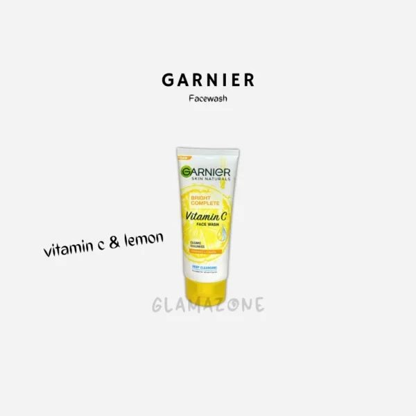 Garnier Face Wash - Vitamin C & Lemon - 100G