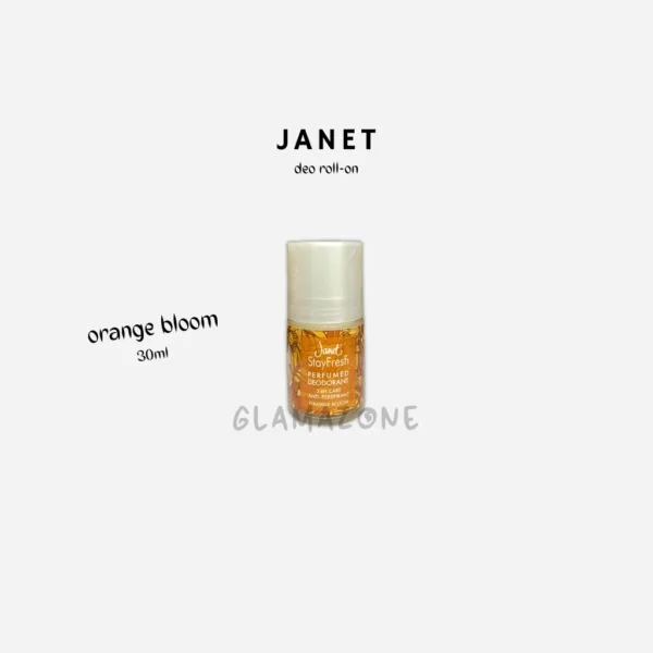 Janet Perfumed Deodorant Roll-On - Orange Bloom - 30ML