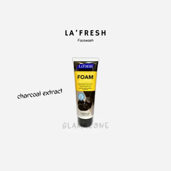 LA'FRESH Foam Face Wash - Charcoal Extract - 100ML