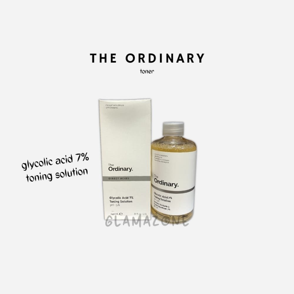 The Ordinary Glycolic Acid 7% Toning Solution - PH 3.6 - 240ML | Glamazone