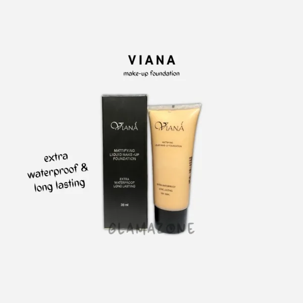 Viana Mattifying Liquid Makeup Foundation - 38ML