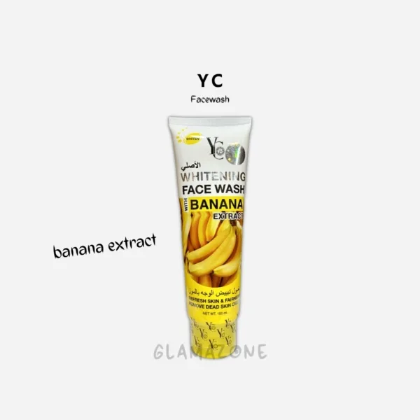 YC Whitening Face Wash - Banana Extract - 100ML